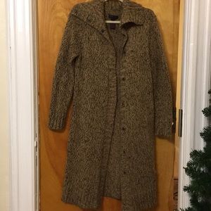 Ralph by Ralph Lauren Brown Herringbone Sweater